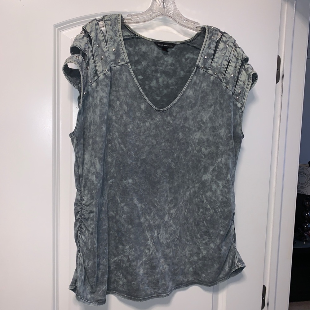 Rock & Republic Burnout Tee